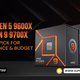 AMD Ryzen 5 9600X vs 9700X – Buy genuine AMD CPUs at Supreme Computers, trusted AMD dealer in Chennai, Tamil Nadu.