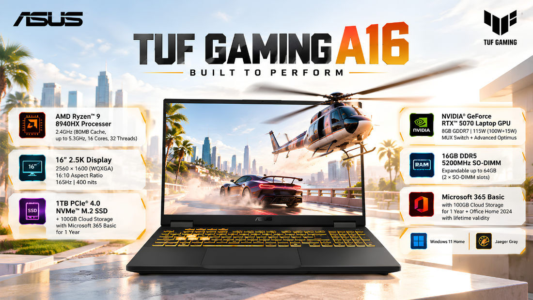 ASUS TUF Gaming A16 FA608PP-QT014WS - Asus Laptop Dealer in Chennai, Supreme Computers 