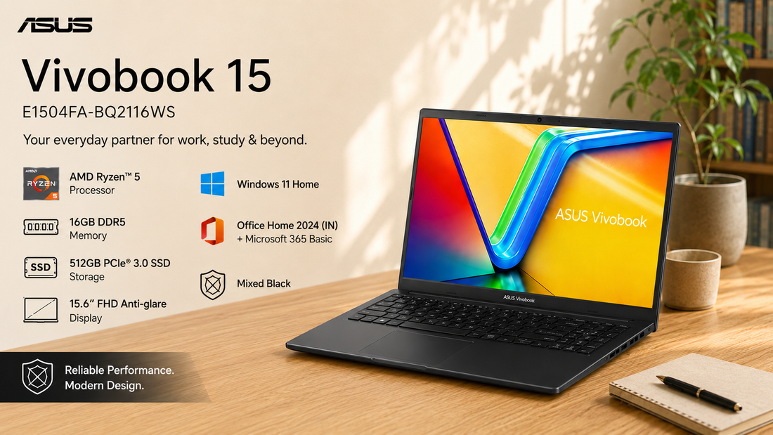 ASUS Vivobook 15 E1504FA-BQ2116WS - Asus Dealer in chennai
