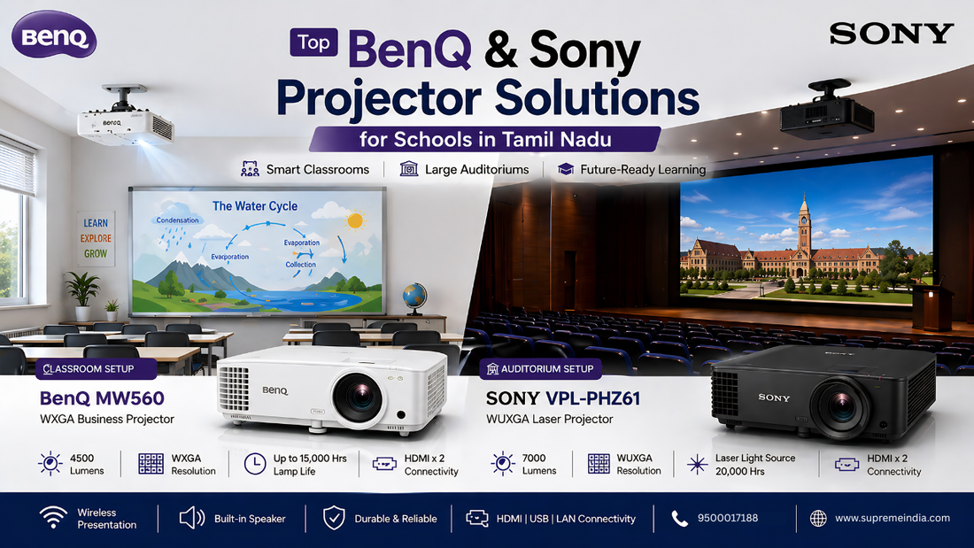 Benq & Sony Projector Dealer in Chennai 