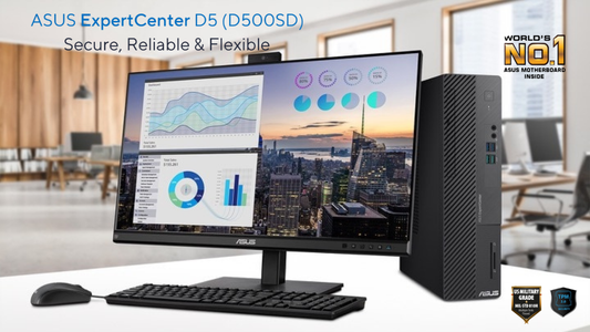 ASUS ExpertCenter D5 SFF desktop – compact, high-performance office PC, ASUS dealer in Chennai, Tamil Nadu