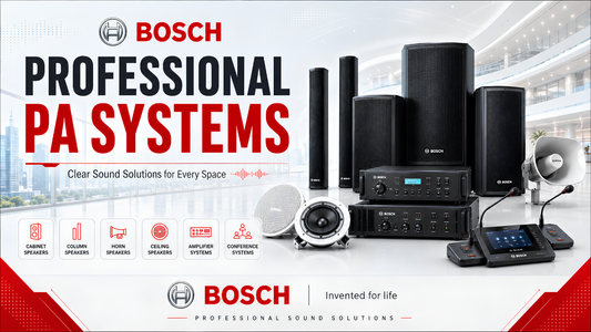 Bosch Professional PA Systems - Bosch Dealer in Chennai Supreme Computers