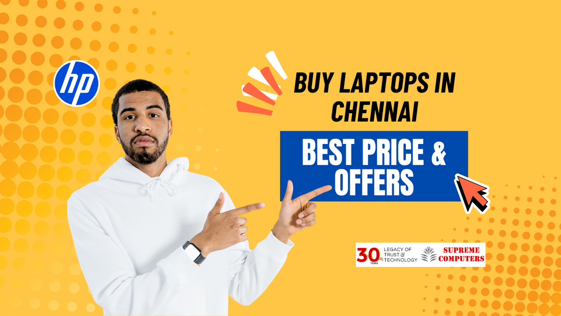 Buy HP Laptops in Chennai – Best Price & Offers | Supreme Computers