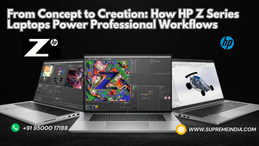 Engineer working on CAD models using HP ZBook workstation laptop in Chennai