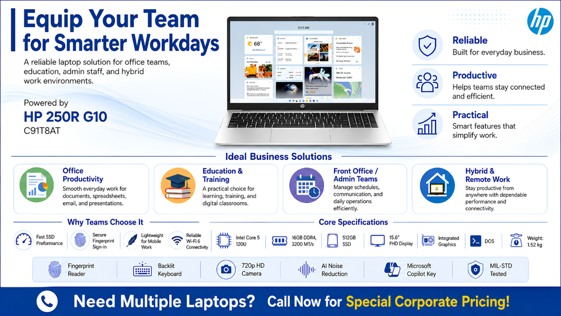  HP 250R G10 C91T8AT Laptop Dealer in Chennai, Supreme Computers