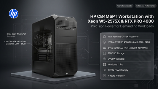 HP CB4M6PT Workstation with Xeon W5-2575X & RTX PRO 4000 – Full Details