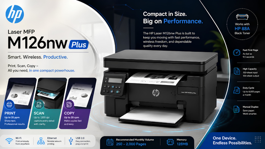 HP Laser MFP M126nw Plus 53X75A - HP Dealer in Chennai