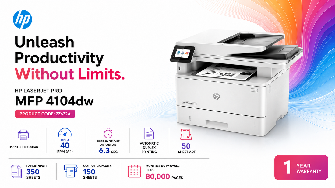 HP LaserJet Pro MFP 4104dw - HP Dealer in Chennai, Supreme Compuuters