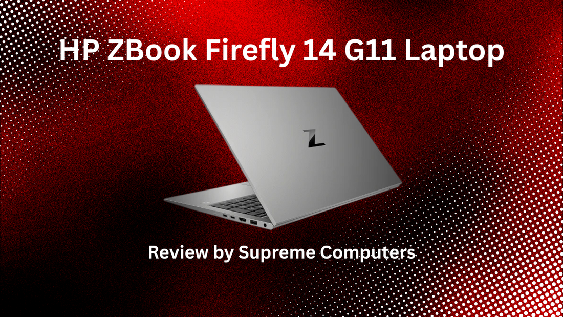 HP ZBook Firefly 14 G11 Laptop – Intel Core Ultra 7-155U | 16GB RAM | 1TB SSD | 14" WUXGA | DOS - Front View