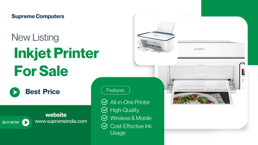 HP Inkjet Printer for Sale – Smart Tank & DeskJet Models at Supreme Computers Chennai