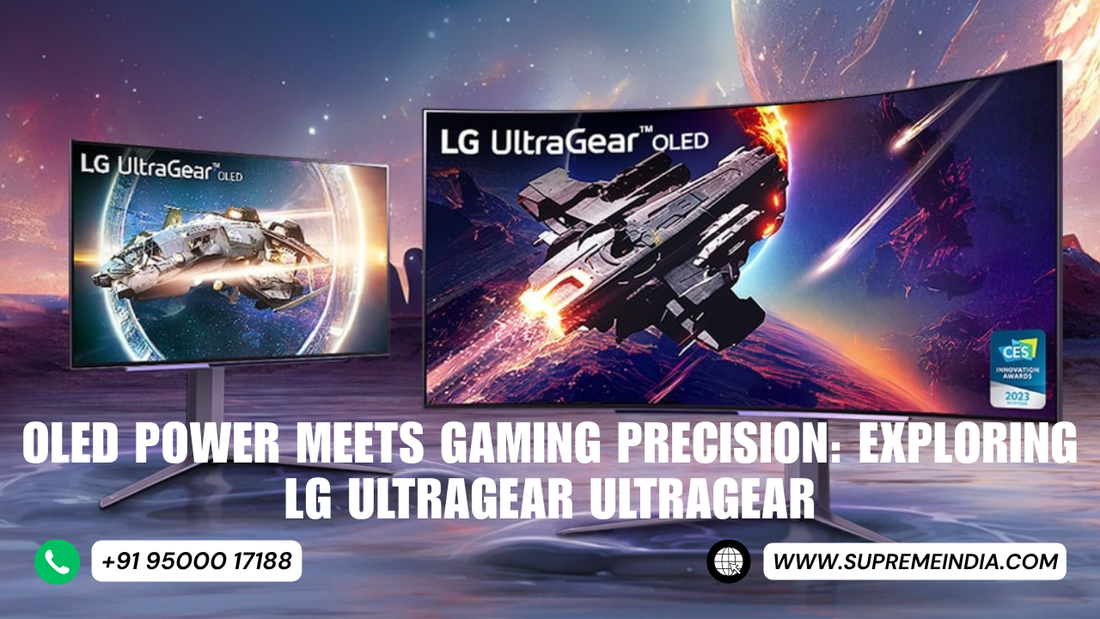 LG UltraGear OLED gaming monitor with ultra-fast 240Hz refresh rate and true OLED display in Chennai