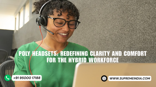 Poly headsets for modern hybrid workforce with crystal-clear communication