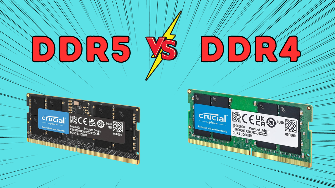 DDR5 vs DDR4 RAM comparison chart – Supreme Computers Chennai