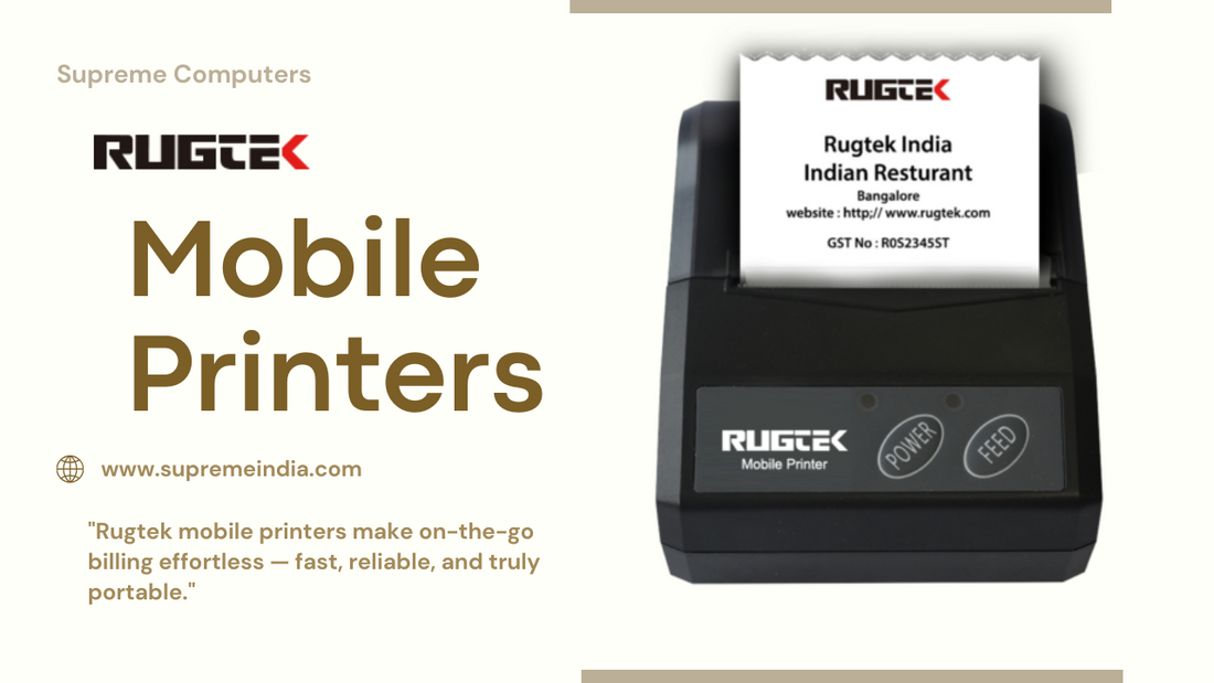 Rugtek Mobile Printers Explained: Fast, Reliable On-the-Go Billing Solutions