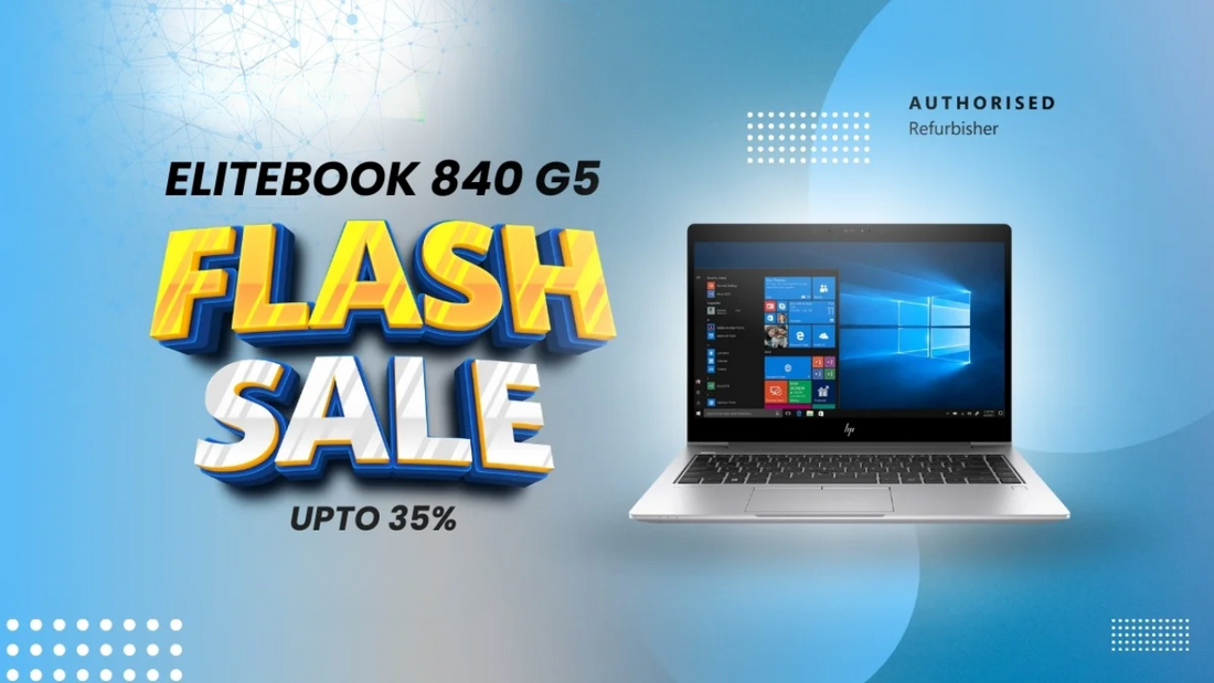 Refurbished HP EliteBook 840 G5 i5 8th Gen Laptop with Free Backpack – Navaratri Deal Chennai