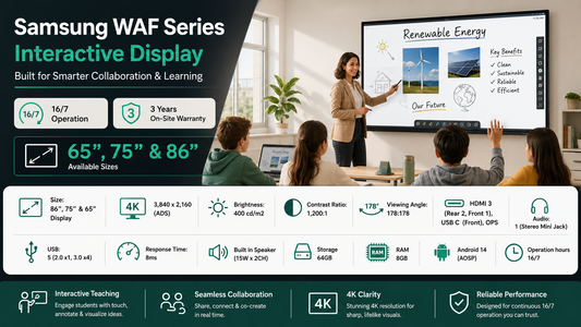 Samsung WAF Interactive Display - Samsung Dealer in chennai