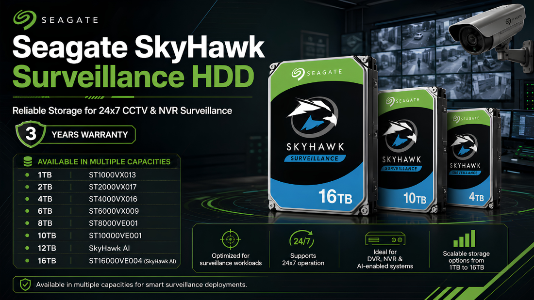 Seagate SkyHawk Surveillance HDD Dealer in Chennai, Supreme Computers