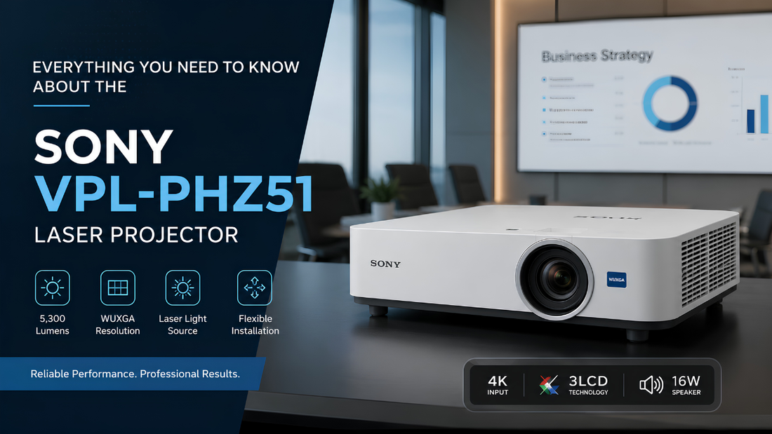 Sony Laser Projector VPL-PHZ51, Supreme Computers - Authorized Sony Dealer in Chennai
