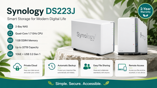 Synology DS223j 2-Bay NAS - Synology Dealer in chennai