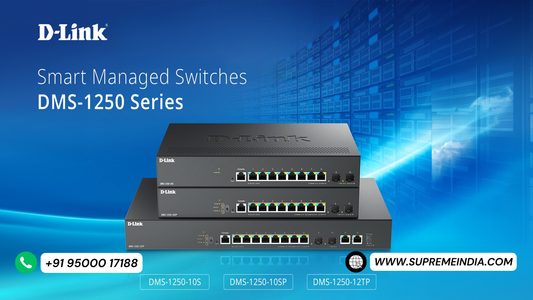 Supreme Computers – Authorized D-Link dealer in Chennai offering smart switches