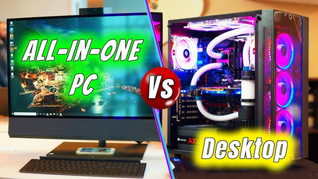 All-in-One computers vs traditional desktop PCs comparison for office and business users in Chennai