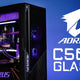 AORUS C500 Glass premium full tower gaming cabinet with tempered glass and high airflow design