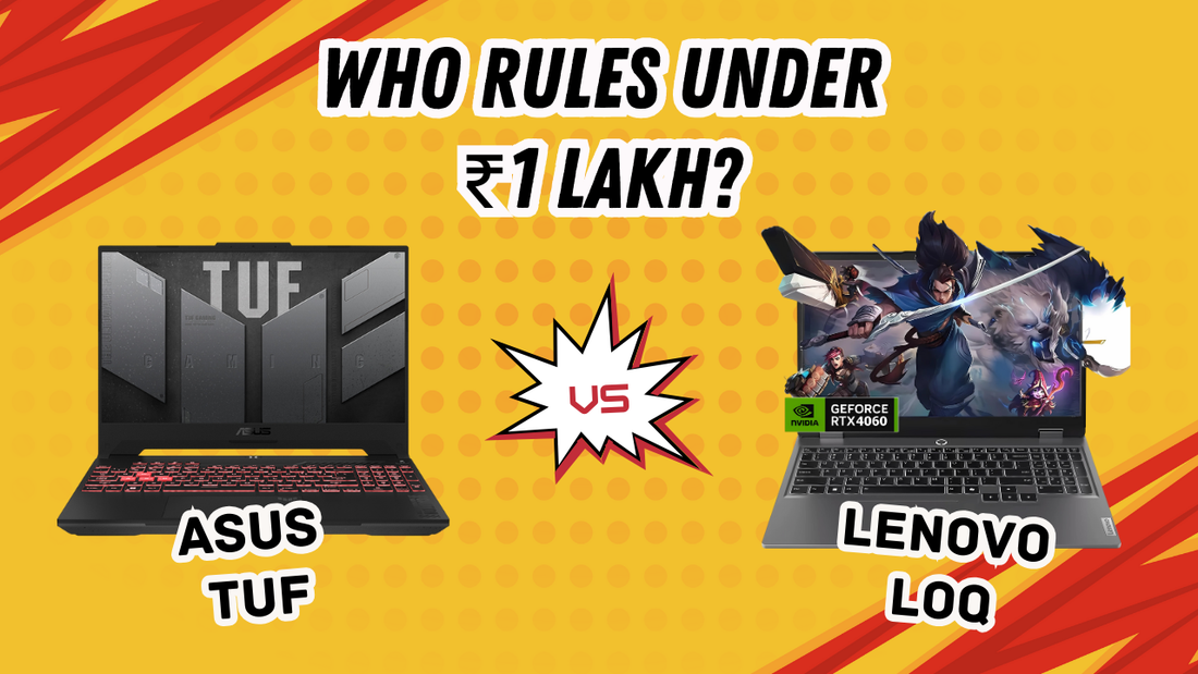 Battle of Gaming Giants: ASUS TUF Gaming A15 vs Lenovo LOQ