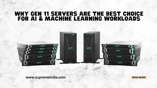 HP ProLiant Gen11 server with multi-GPU AI performance for machine learning and deep learning — Supreme Computers Chennai Tamil Nadu