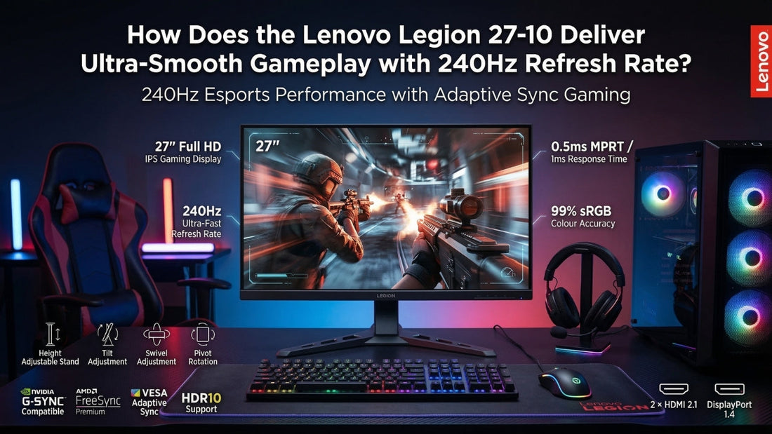 Lenovo Legion 27-10 240Hz gaming monitor with IPS display and ultra-smooth esports performance in Chennai Tamil Nadu