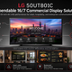 LG 50UT801C 50-inch 4K UHD commercial display with 16/7 reliable performance for retail, hospitality, and business signage dealer in Chennai Tamil Nadu