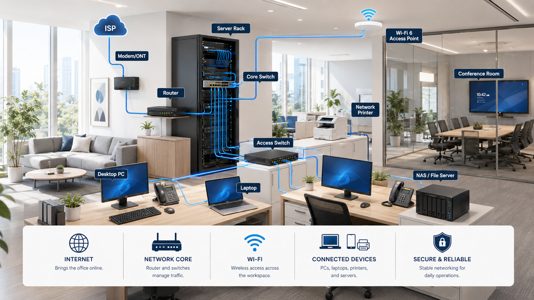Complete IT Networking Solutions for Offices, Enterprises & Institutions
