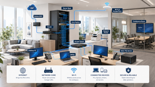 Complete IT Networking Solutions for Offices, Enterprises & Institutions