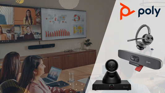 Poly video conferencing solution - webcam bar - headset - HP Poly Dealer in Chennai - Supreme Computers