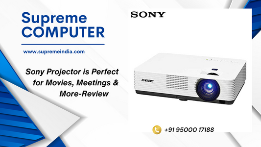 Sony 4K laser projector installed in a premium home theatre in Chennai