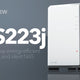 Synology DS223j 2-Bay NAS for home and small business backup, energy-efficient and silent storage solution available from Supreme Computers dealer in Chennai Tamil Nadu.