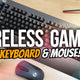 Wireless gaming keyboard and mouse combo designed for lag-free gaming and high-performance PC setups
