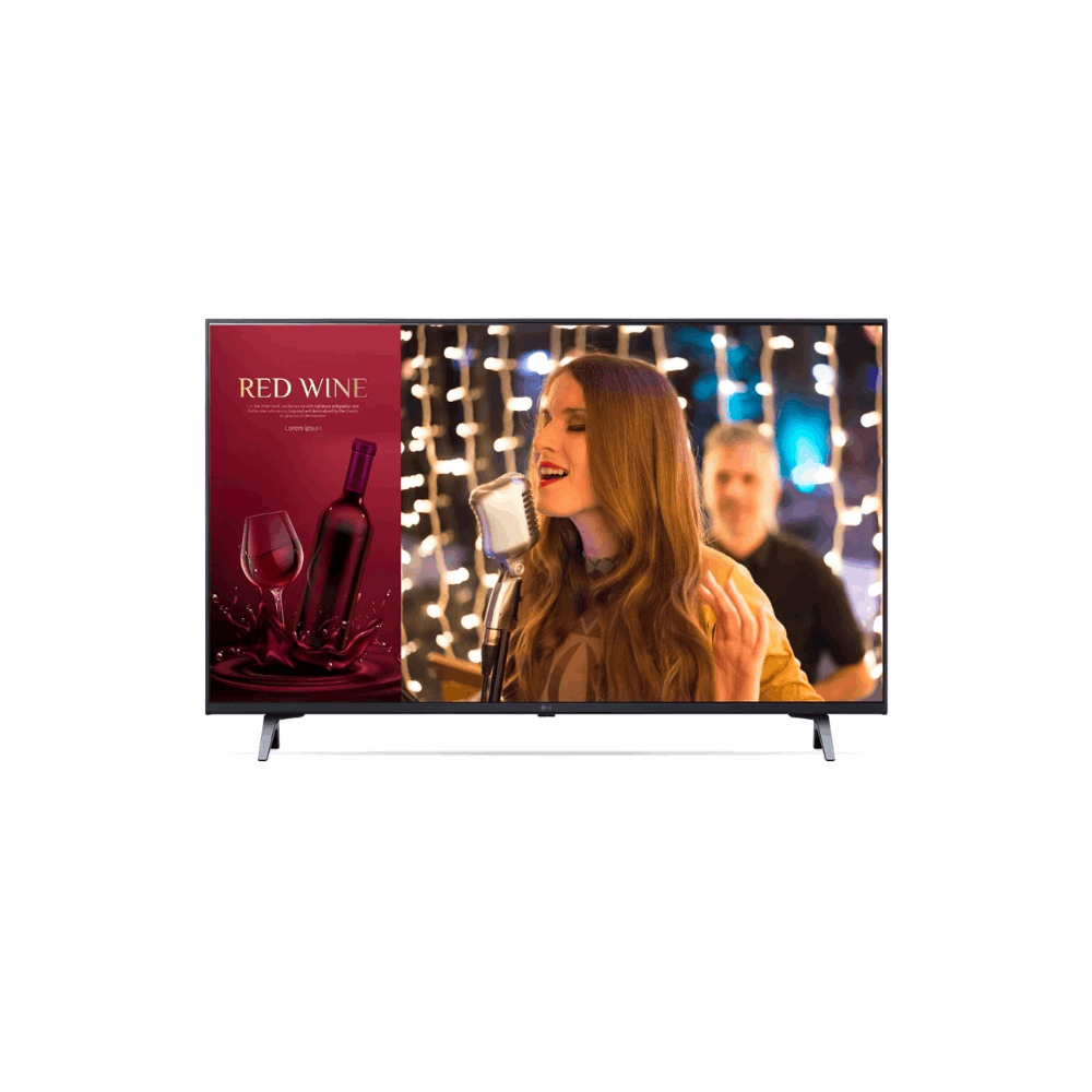 LG 55UR640S9TD – 55" UHD TV Signage, 16/7 Operation, 3 Years Onsite Warranty - Front View
