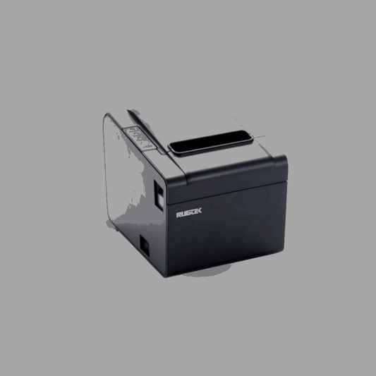 Rugtek RP326 3" Thermal Receipt Printer – USB + Serial + Ethernet, 250mm/s, Windows Driver, 3 Years Onsite Warranty - Front View