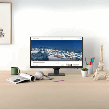 BenQ GW2790 – 27" FHD IPS Borderless, 100Hz, 99% sRGB, Dual HDMI/DP, Speakers, Coding Mode, Wall Mount, 3 Year Warranty - Front View