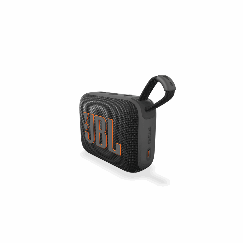 JBL GO4 Portable Bluetooth Speaker (Blk)