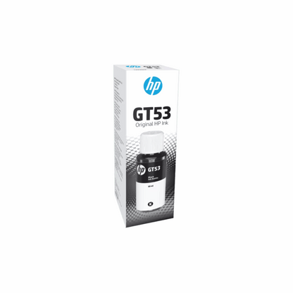 HP GT53 Black Ink Bottle 90ml 1VV22AA – For HP Ink Tank & Smart Tank Printers - Front View