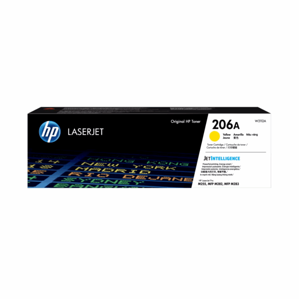 HP 206A Toner Cartridge-W2112A (Yellow)