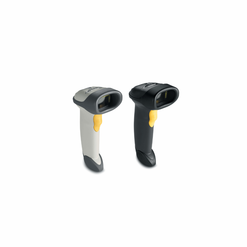 Zebra LS2208-7AZU0100ZY – 1D Wired Barcode Scanner, Black USB Kit (W/O Stand), 5 Years Warranty - Front View