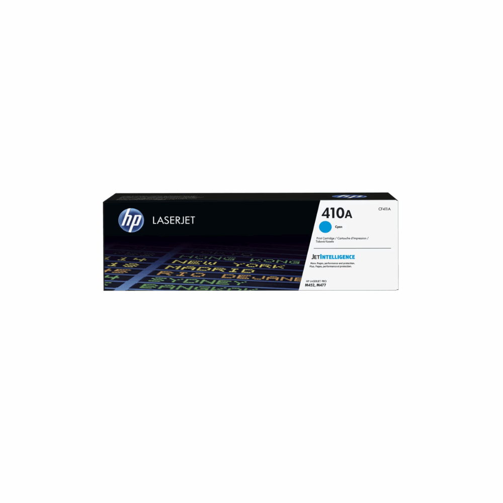 HP Toner Cartridge Cyan CF411A – 2,300 Pages