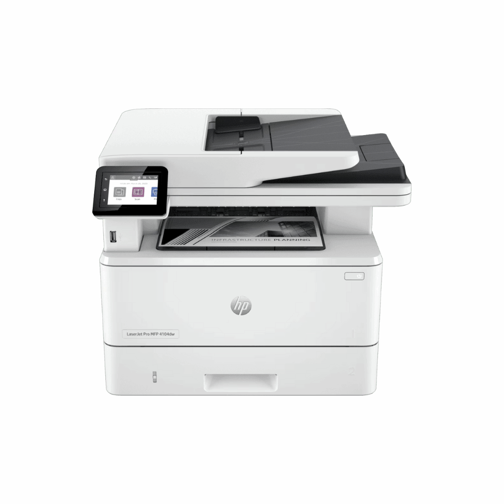 HP LaserJet Pro MFP M329dw (W1A24A) – All-in-One Monochrome Laser Printer, 35 PPM, Duplex, Network & Wi-Fi, ADF, 1 Year Warranty - Front VIew