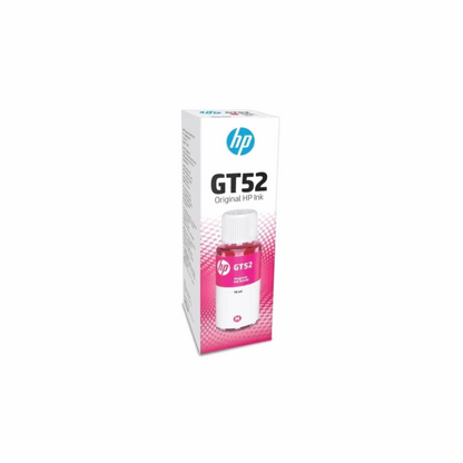 HP GT52 70ml Magenta Original Ink Bottle (M0H55AA) – For HP GT & DeskJet Printers, 8000 Pages - Front View