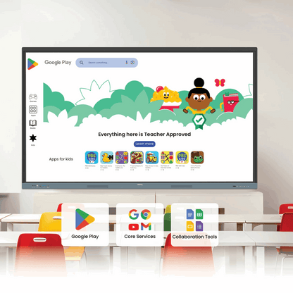 Benq 75" Interactive Flat Panel RE7504N Blk