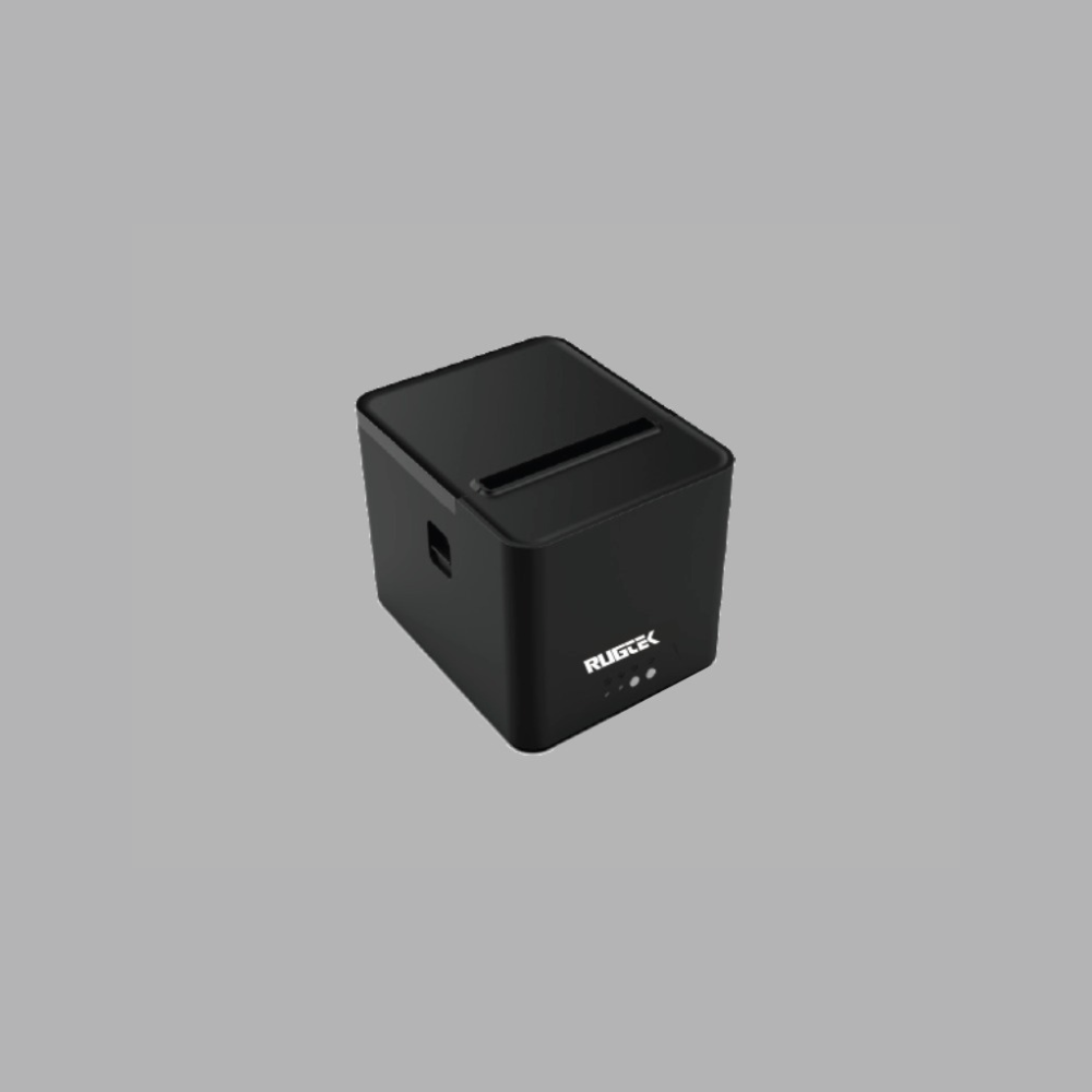 Posiflix RP82 A Compact 3" Thermal Receipt Printer – USB & Ethernet, 250mm/s, Windows Driver, 1 Year Back-to-Bench Warranty - Front View