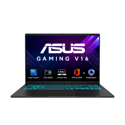 ASUS Gaming V16 V3607VU-RP550WS – Intel Core 5 / RTX 4050 6GB / 16GB DDR5 / 512GB SSD / 16" WUXGA / Win 11 Home / Black