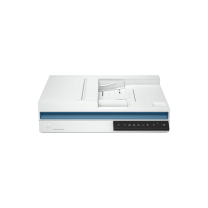 HP ScanJet Pro 2600 f1 (20G05A) – Flatbed Document Scanner, 25 PPM / 50 IPM, Duplex, 60-Sheet ADF, 1,500 Pages Daily Duty Cycle, 1 Year Warranty - Side View